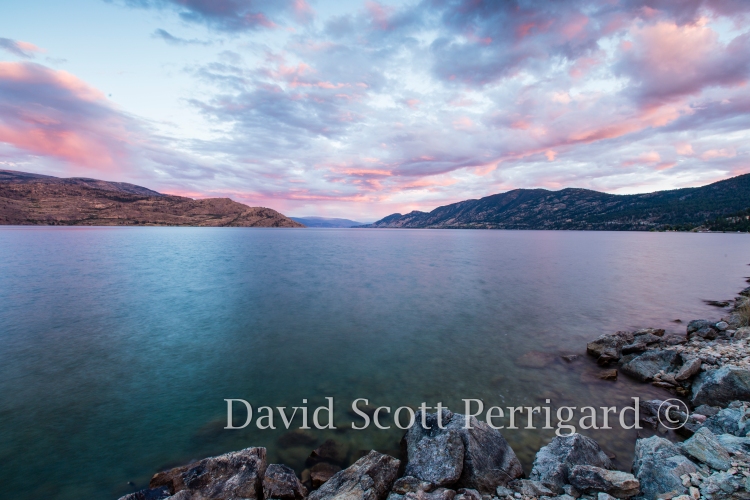 Between Summerland and Peachland, on the shores of the Okanagan Lake, BC, Canada.